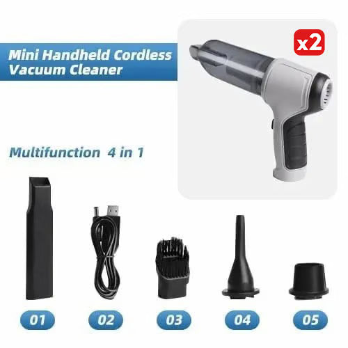 LAST DAY OF DISCOUNT 🔥 PORTABLE VACUUM CLEANER